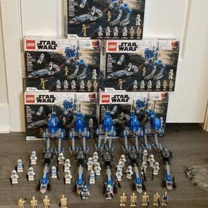 Lego Star Wars 501st Legion clones lot